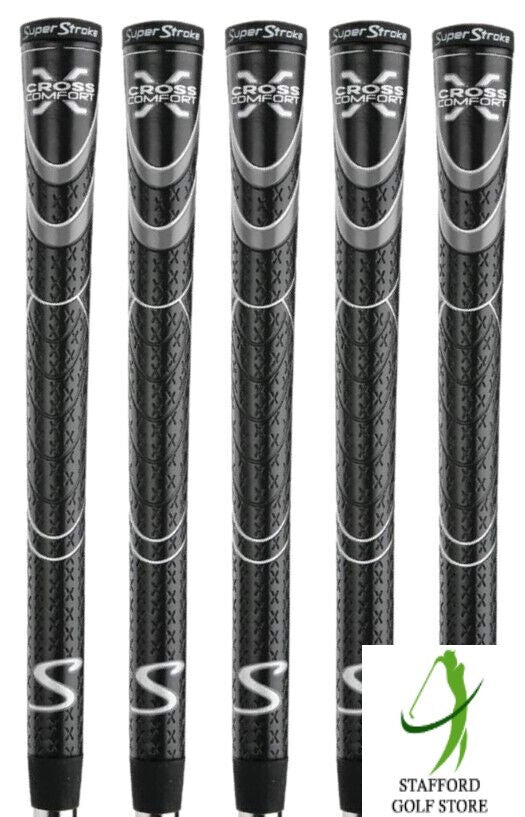 Golf Grip Set - Super Stroke Cross Comfort Undersize, Standard, Midsize & Jumbo