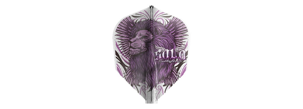 Flight No.6 Keita Ono Clear Lion Dart Flights – Small Standard Set