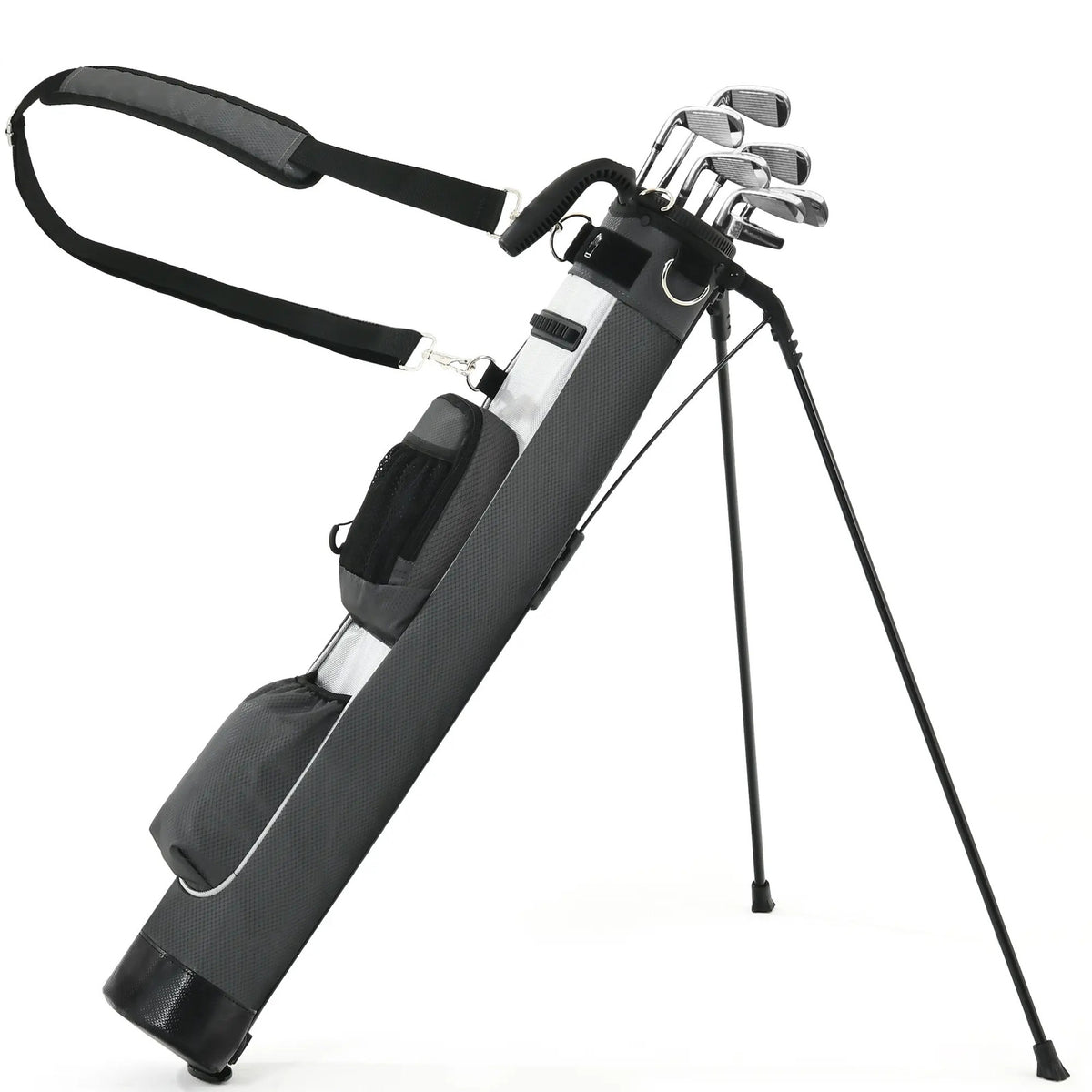 Lightweight Golf Stand Bag with Cooler Pocket, Easy Carry & No-Slip Stand