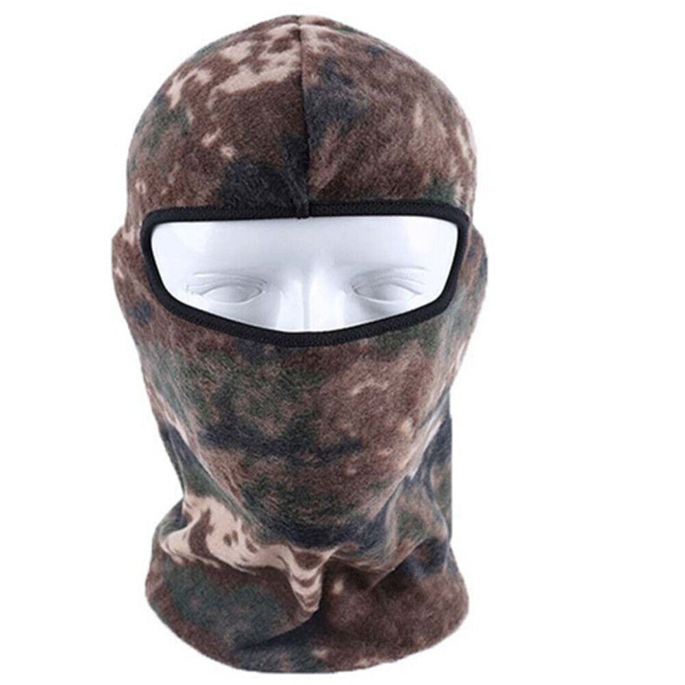 Winter Thermal Fleece Balaclava Neck Warmer Ski Mask - Windproof & Cold Protection