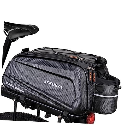 Waterproof Bicycle Rear Rack Bag 9.5L/17L/40L Hard Shell Cycling Storage