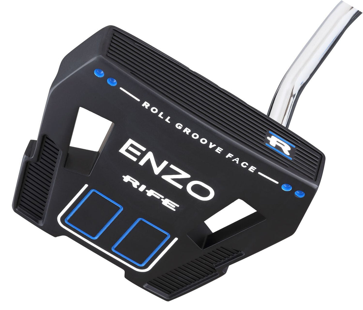32-Inch Left-Handed Mallet Golf Putter with Roll Groove Technology