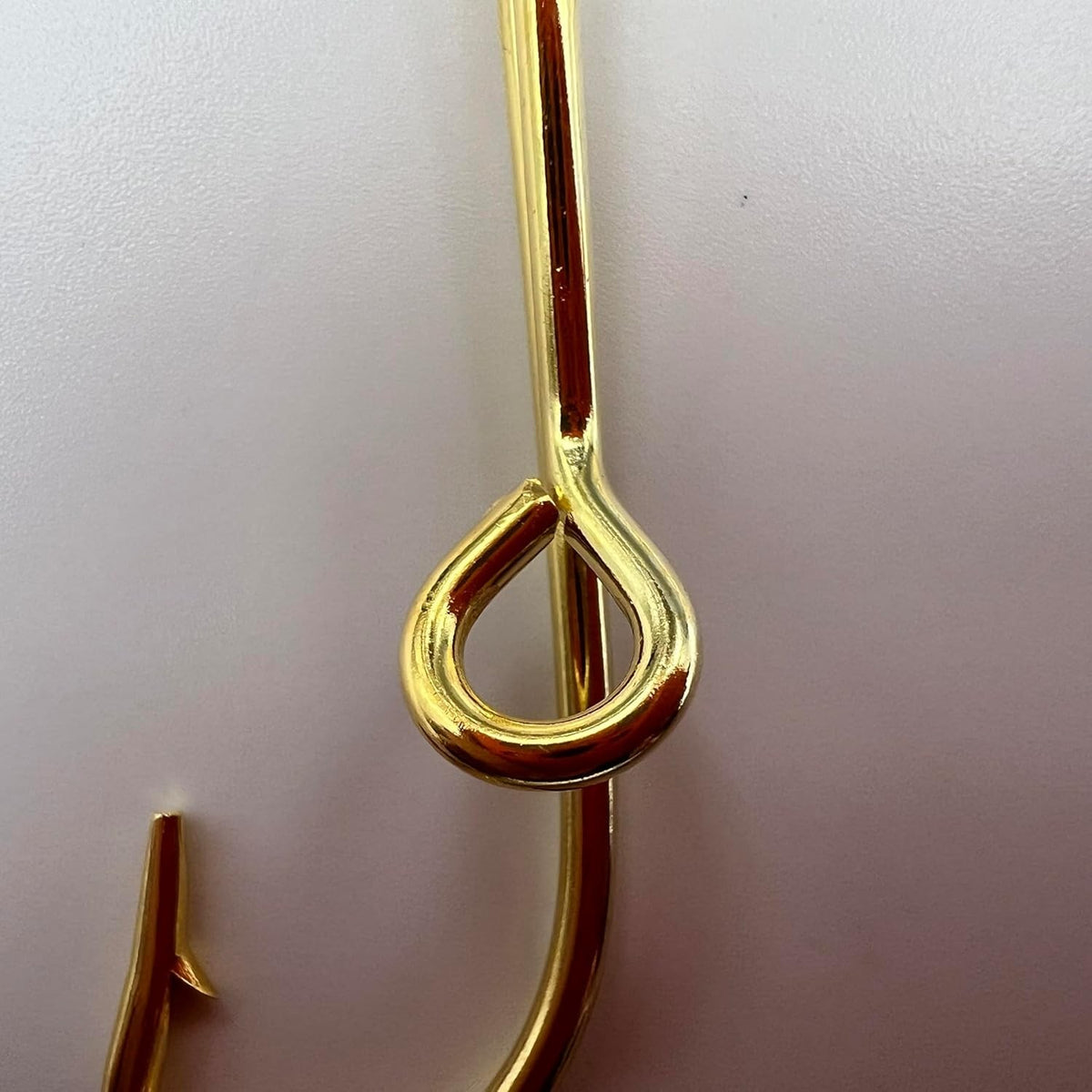 Fishing Hook Hat Pins 5-Pack Gold Fish Hook Clip for Caps & Accessories