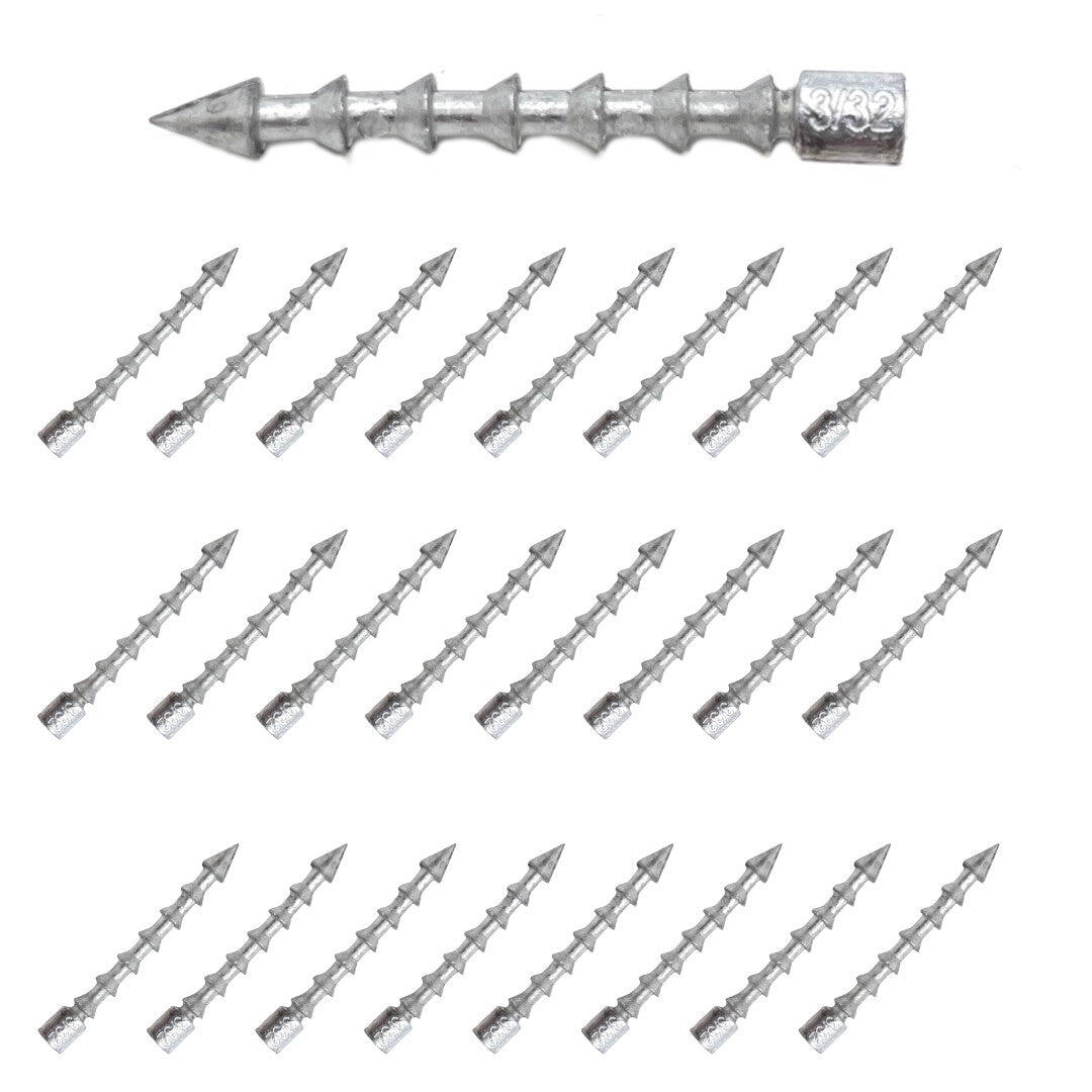 Fishing Nail Weights Set - Multiple Sizes for Soft Plastic Baits