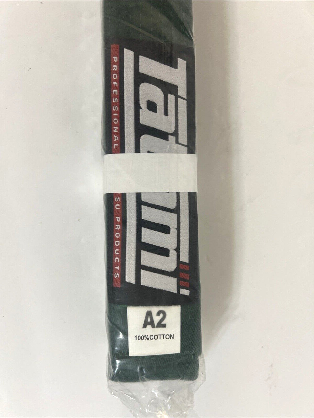 Brazilian Jiu Jitsu Green Belt Size A2 - Martial Arts Belts for Training & Competition