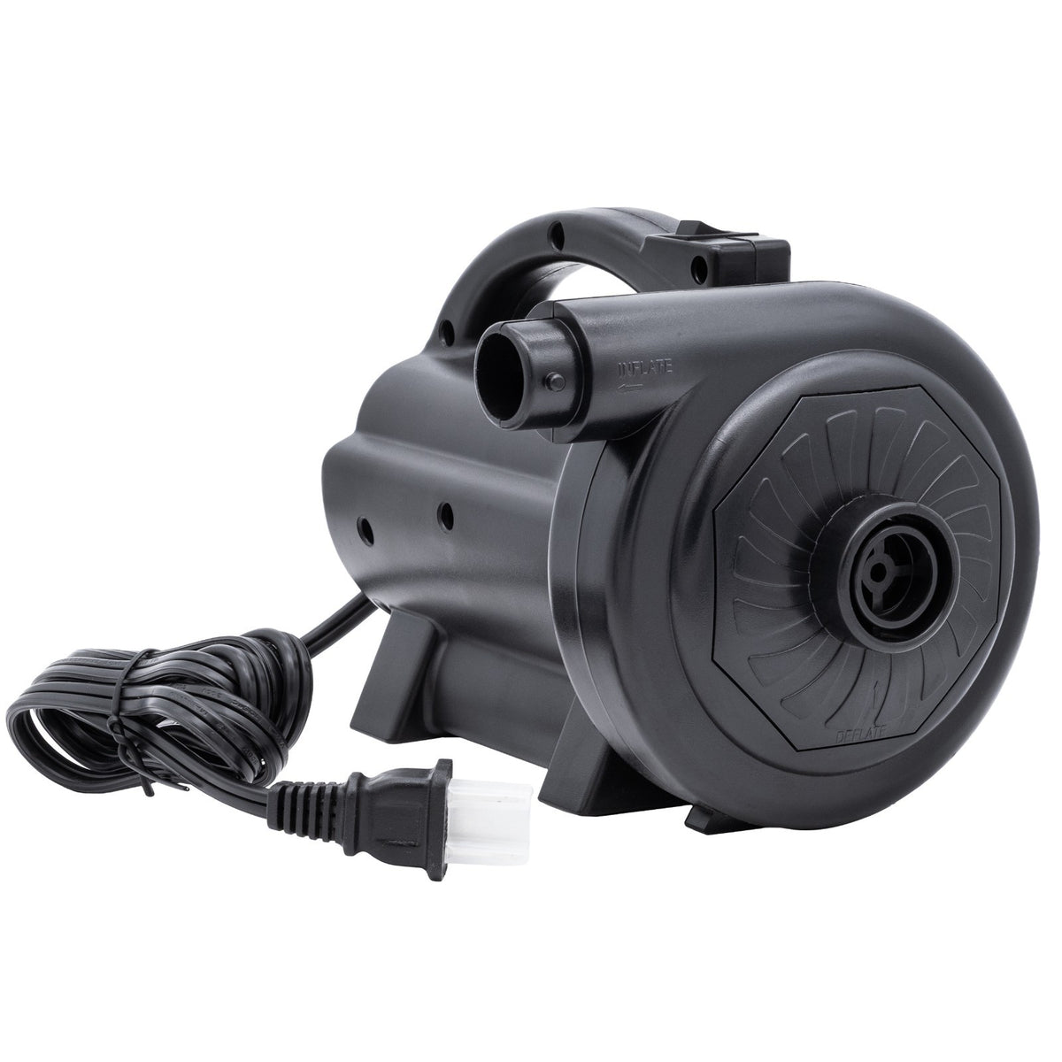 Electric Air Pump for Inflatable Pool Loungers and Toys - Portable & Fast