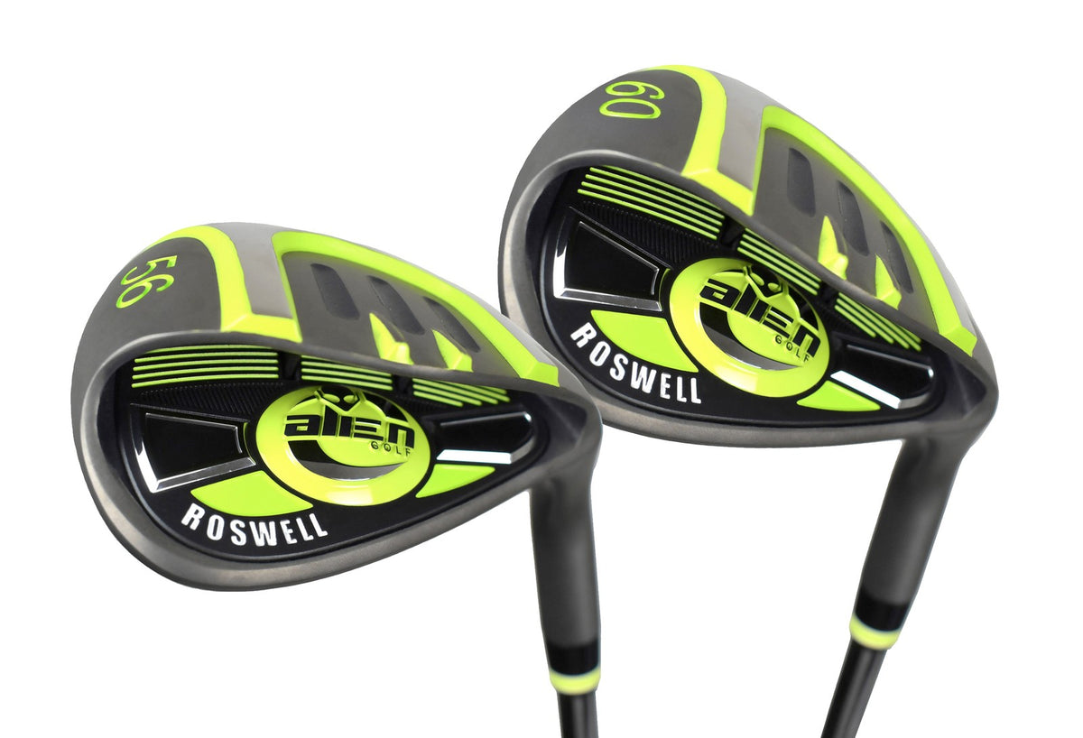 Alien Roswell 2-Wedge Golf Kit 56° & 60° - Deep Cavity, Spin Control