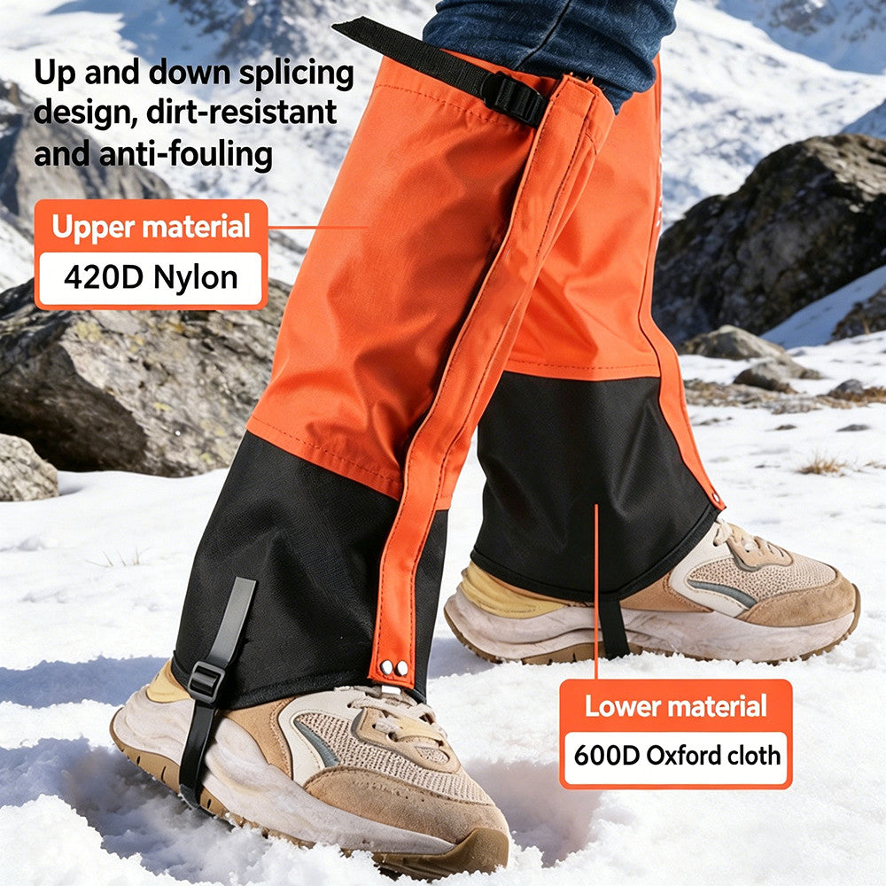 Waterproof Insect Guard Leg Gaiters for Hiking & Outdoor Protection