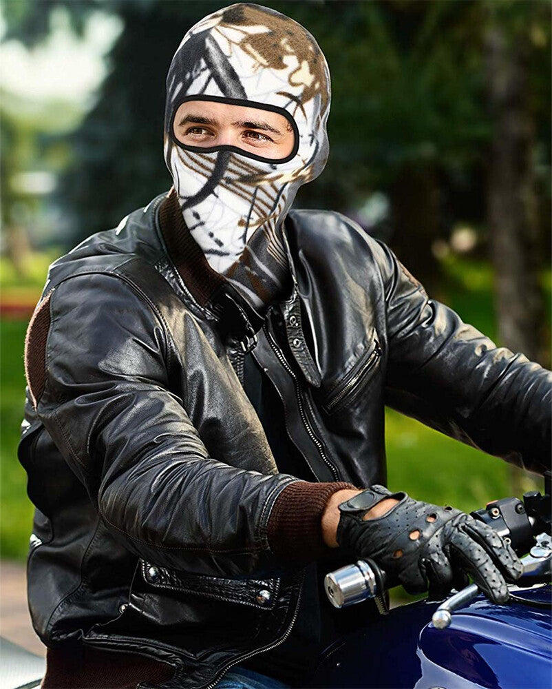 Winter Full Face Balaclava Mask for Ski Cycling Hunting Windproof Fleece