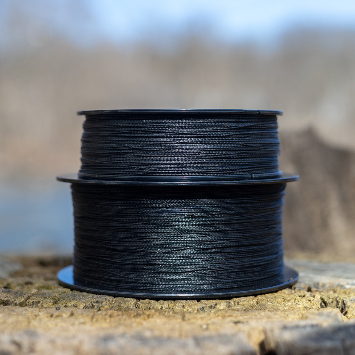 No-Fade Braided Fishing Line - 4 or 8 Strands, High Strength & Long Casting