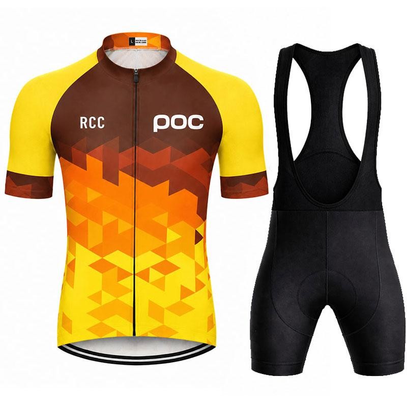Men's Breathable Cycling Jersey Set for MTB and Summer Bike Riding