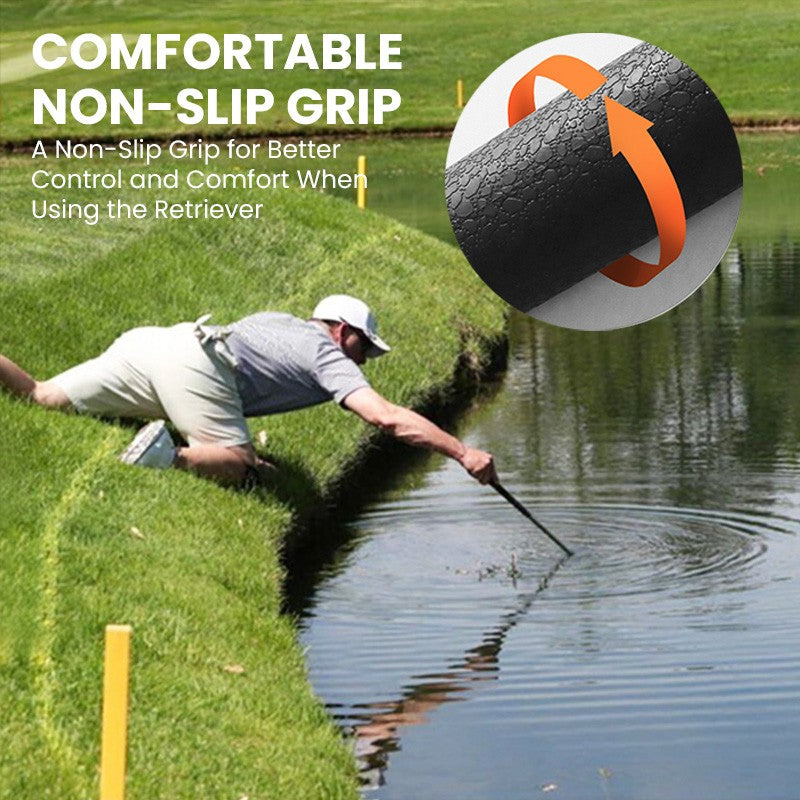Telescopic Golf Ball Retriever 9ft 12ft Aluminum Alloy Telescoping Pole