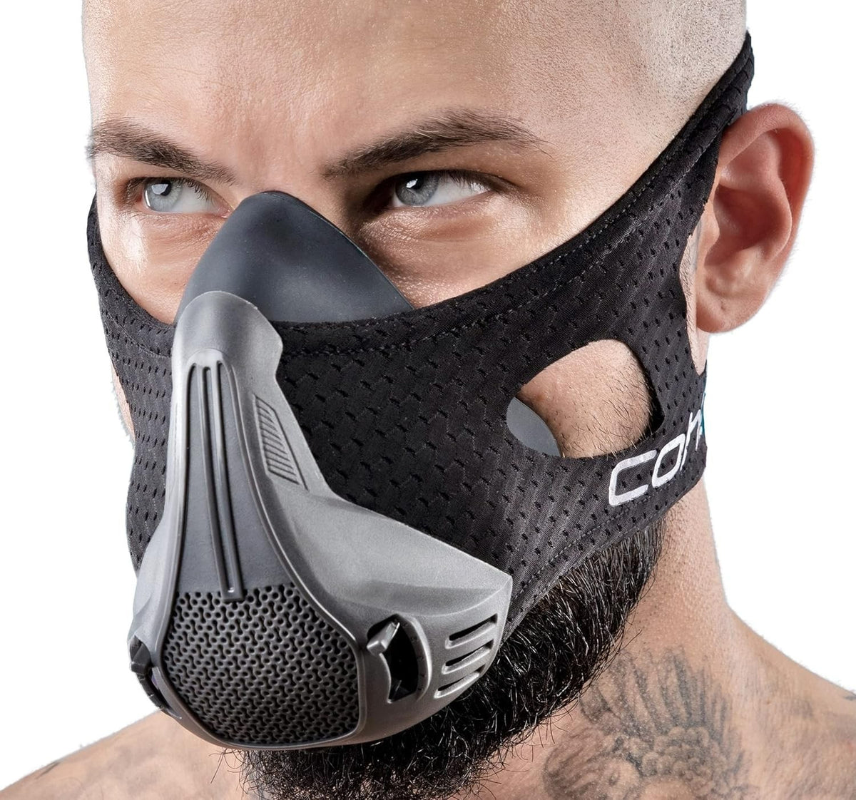 Workout Mask for Men and Women with Adjustable Resistance Levels - Breathing Exercise Mask