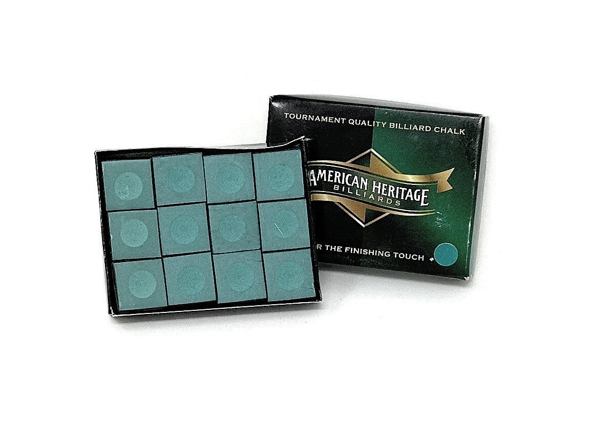 Multi-Color Pool Cue Chalk 12-Pack | Standard Cue Chalk Cubes for All Cues