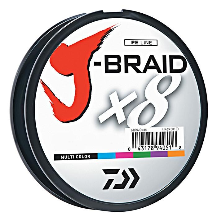 Braided Fishing Line Multi-Color 550 Yards - Strong, Smooth & Sensitive