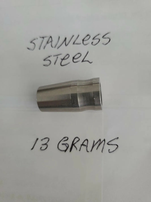 Golf Iron Ferrules Stainless Steel .355/.370 Shafts 13g Made in USA