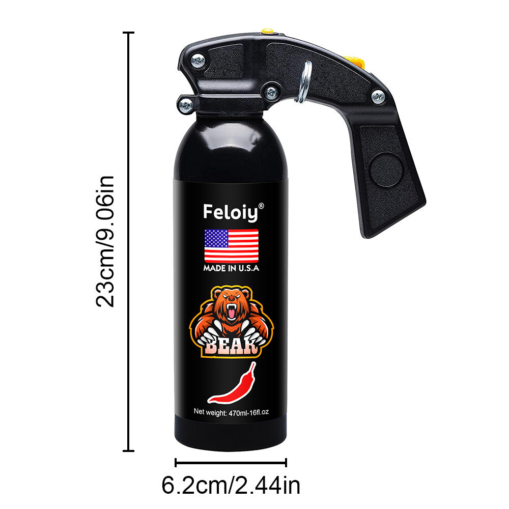 Bear Repellent Spray 16oz with Holster - Effective Wildlife Deterrent