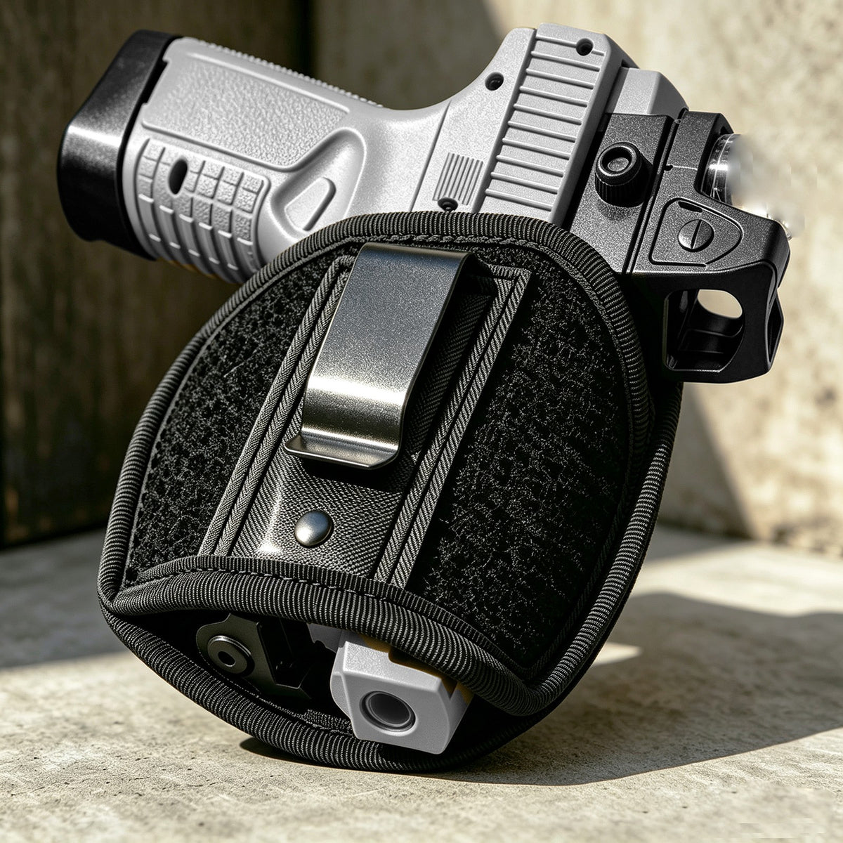 Tactica IWB Gun Holster with Light for Most Firearms – Concealed Carry
