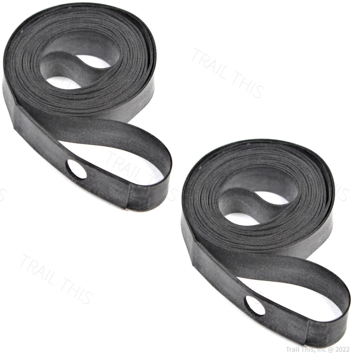 27-Inch Bicycle Rim Strips Rubber Rim Tape for 1-1/8" & 1-1/4" Bike Rims - 2 Pack