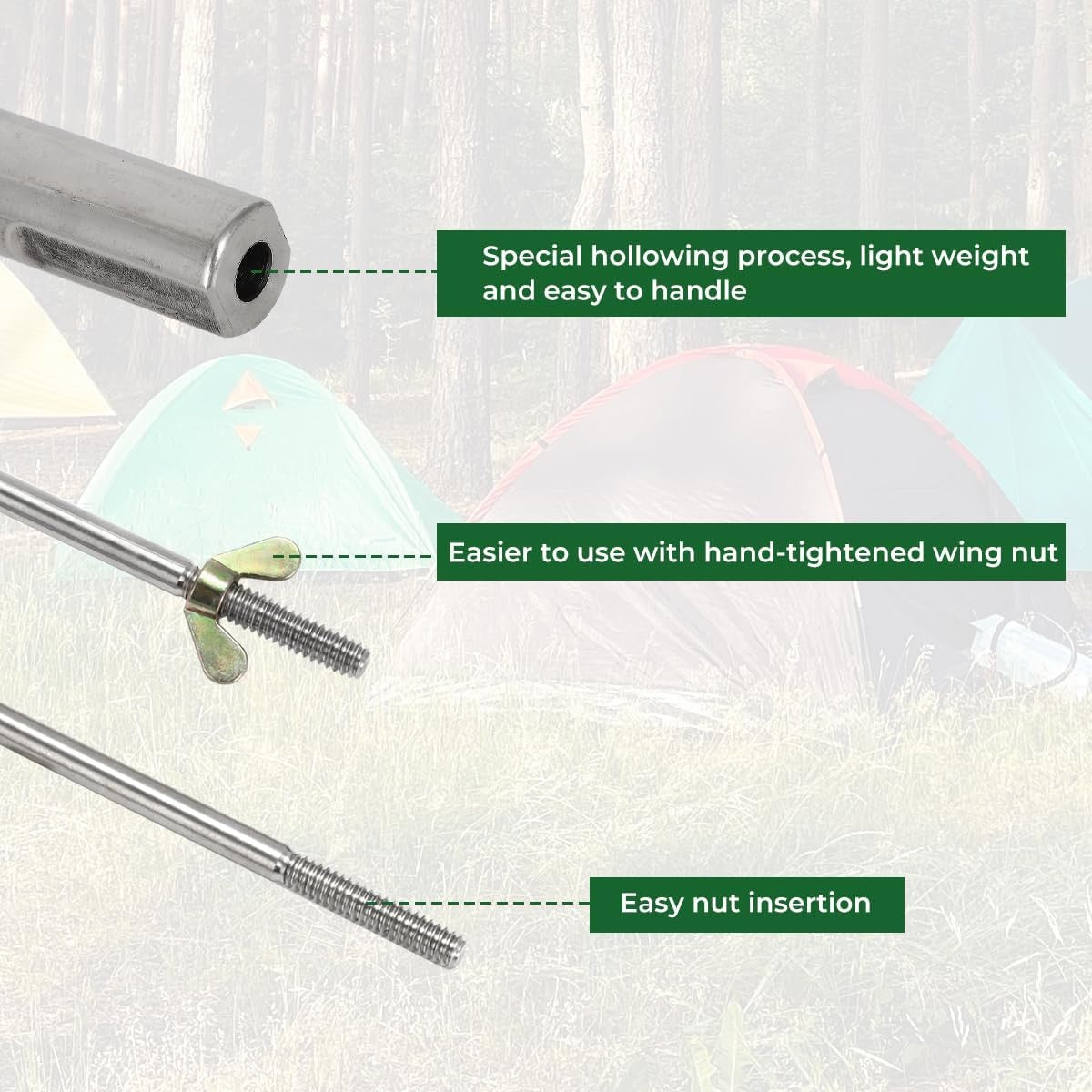 Lantern Stove Check Valve Removal Tool - 316 Stainless Steel for 200A 220 228 Models