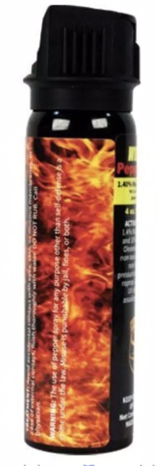 Hot Gel Self Defense 4oz 1.4% Major Capsaicinoids UV Dye