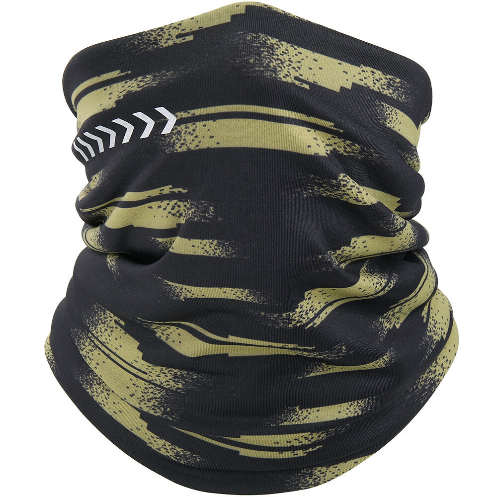 Winter Fleece Neck Gaiter - Reflective Ski Face Mask for Cold Weather