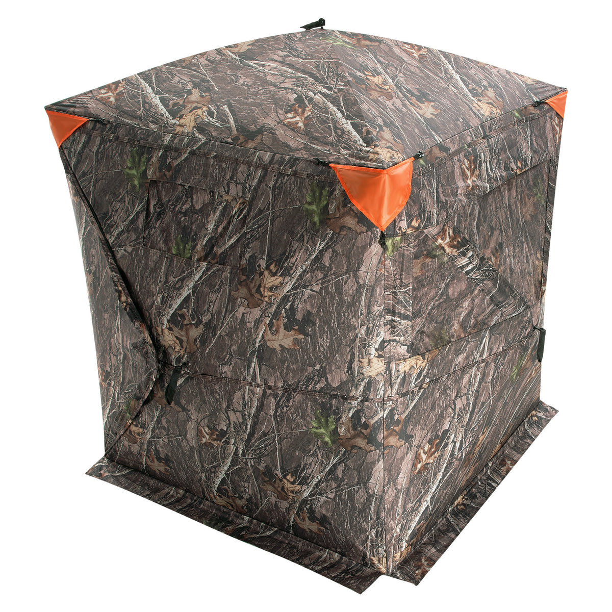Ground Hunting Blind 270° with Mesh Windows for Deer & Duck - Weatherproof, Portable, 2-3 Person