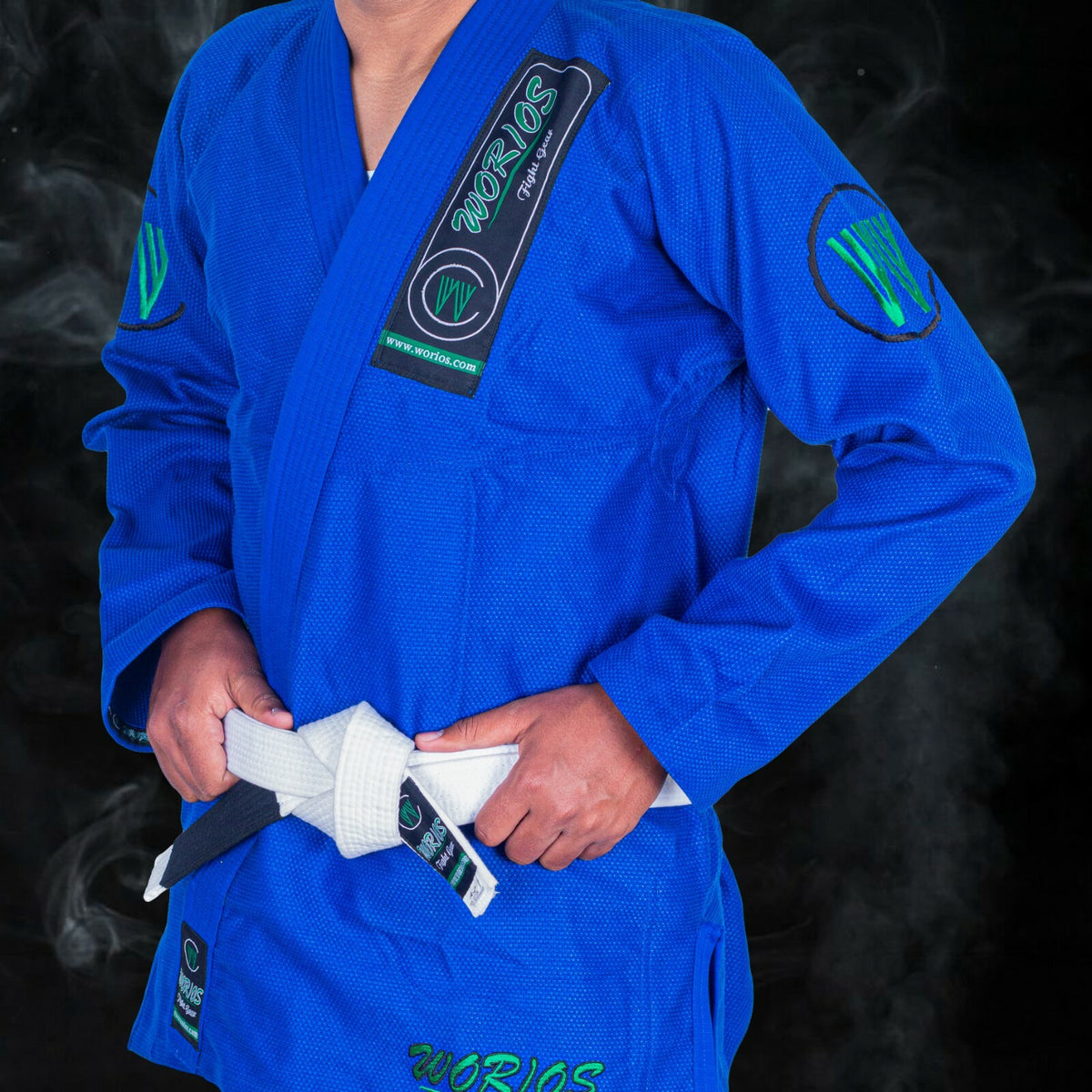 Lightweight Pro Brazilian JiuJitsu Gi Blue - Durable Training & Competition Kimono
