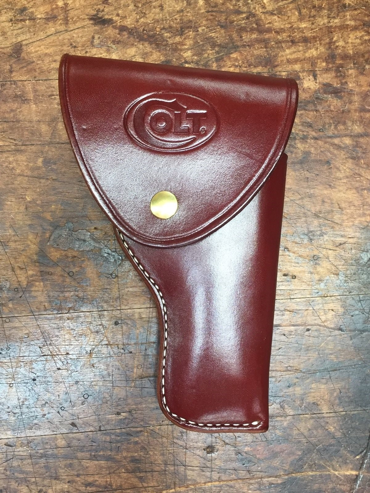 Vintage Leather Holster for Colt 1903 1908 .32 & .380 Pistols - Classic Design