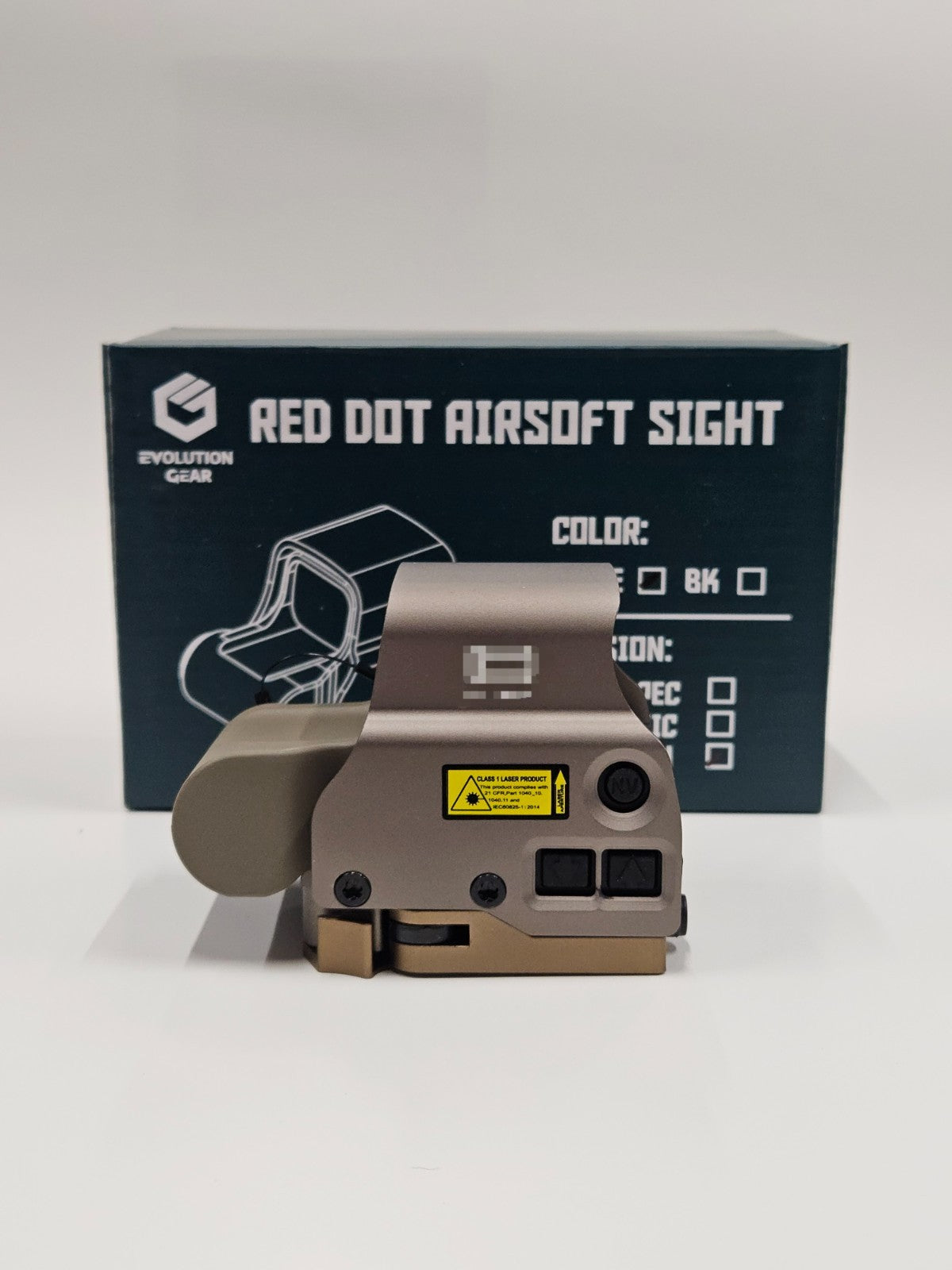 Airsoft & Milsim GBBR Rated EXPS3 Scope for Tactical Use