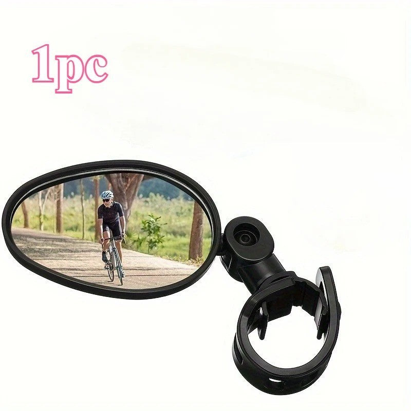 2-Pack Bicycle Rear View Mirror for Mountain and Road Bikes - Handlebar Mount