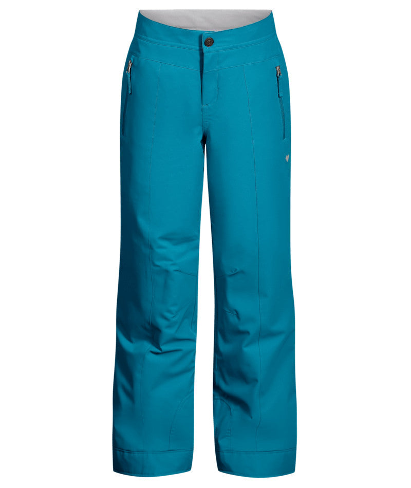 Youth Girls Ski Pant with Waterproof Seal & Adjustable Waist - X-Large