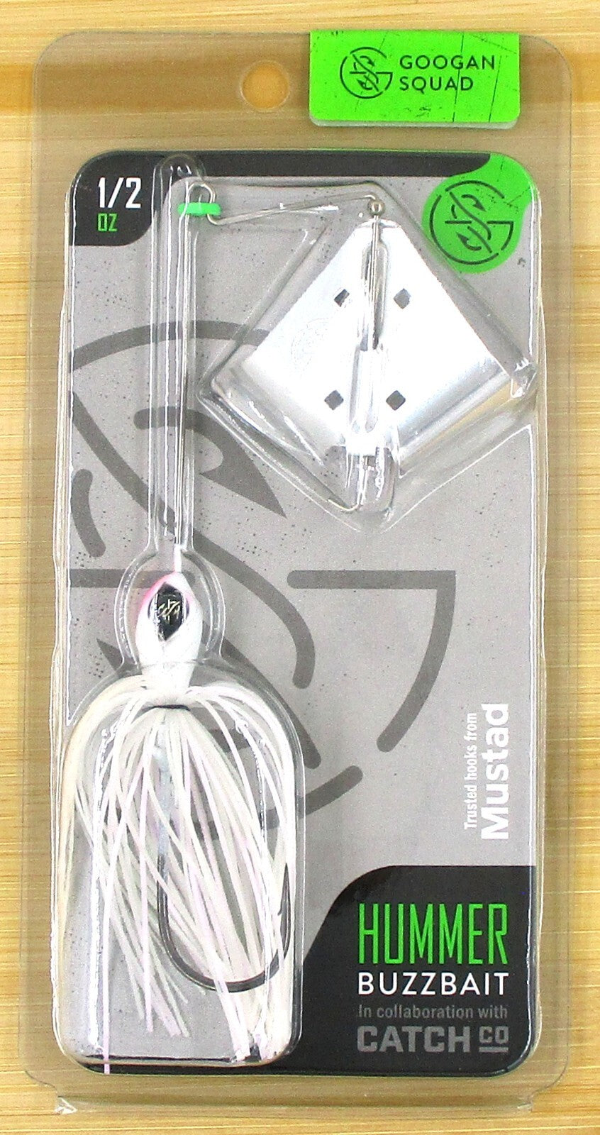 1/2 Oz White Buzz Bait for Freshwater Fishing – Live Action Lure