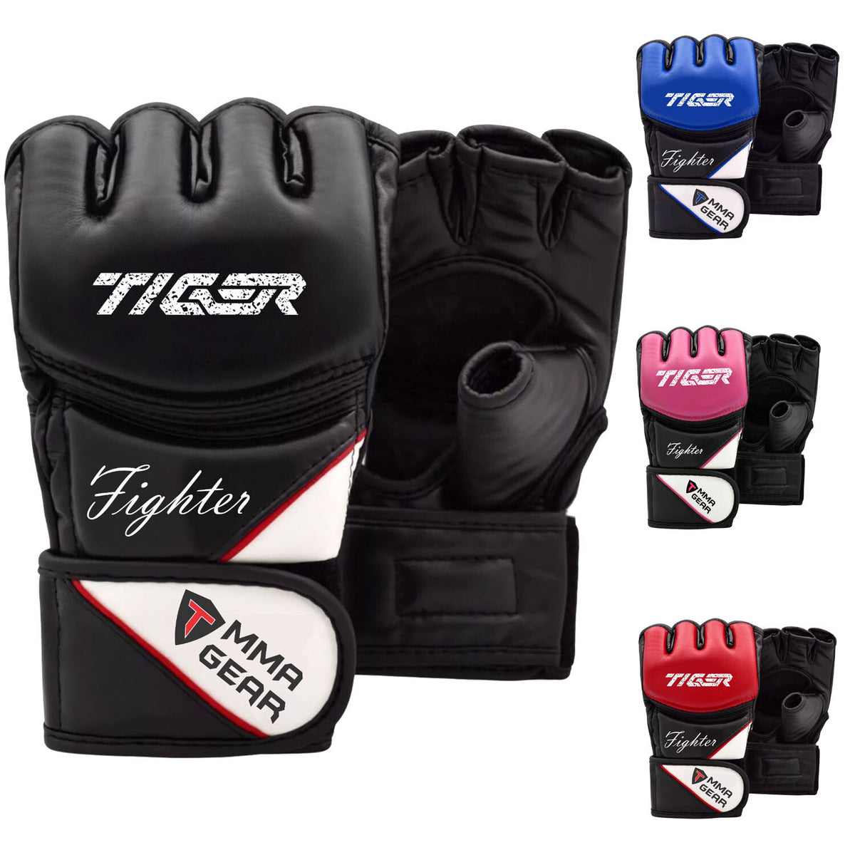 Martial Arts MMA Gloves for Boxing & Grappling Training - Impact Protection