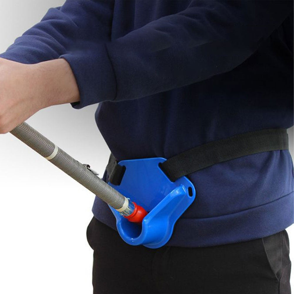 Adjustable Fishing Gimbal Fighting Belt with Rod Holder for Sea & Boat Fishing