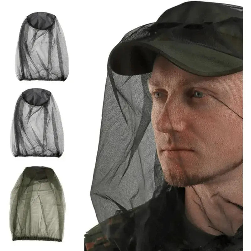 Mosquito Net Hat Mesh Insect Protection Face Mask for Hiking Camping Fishing