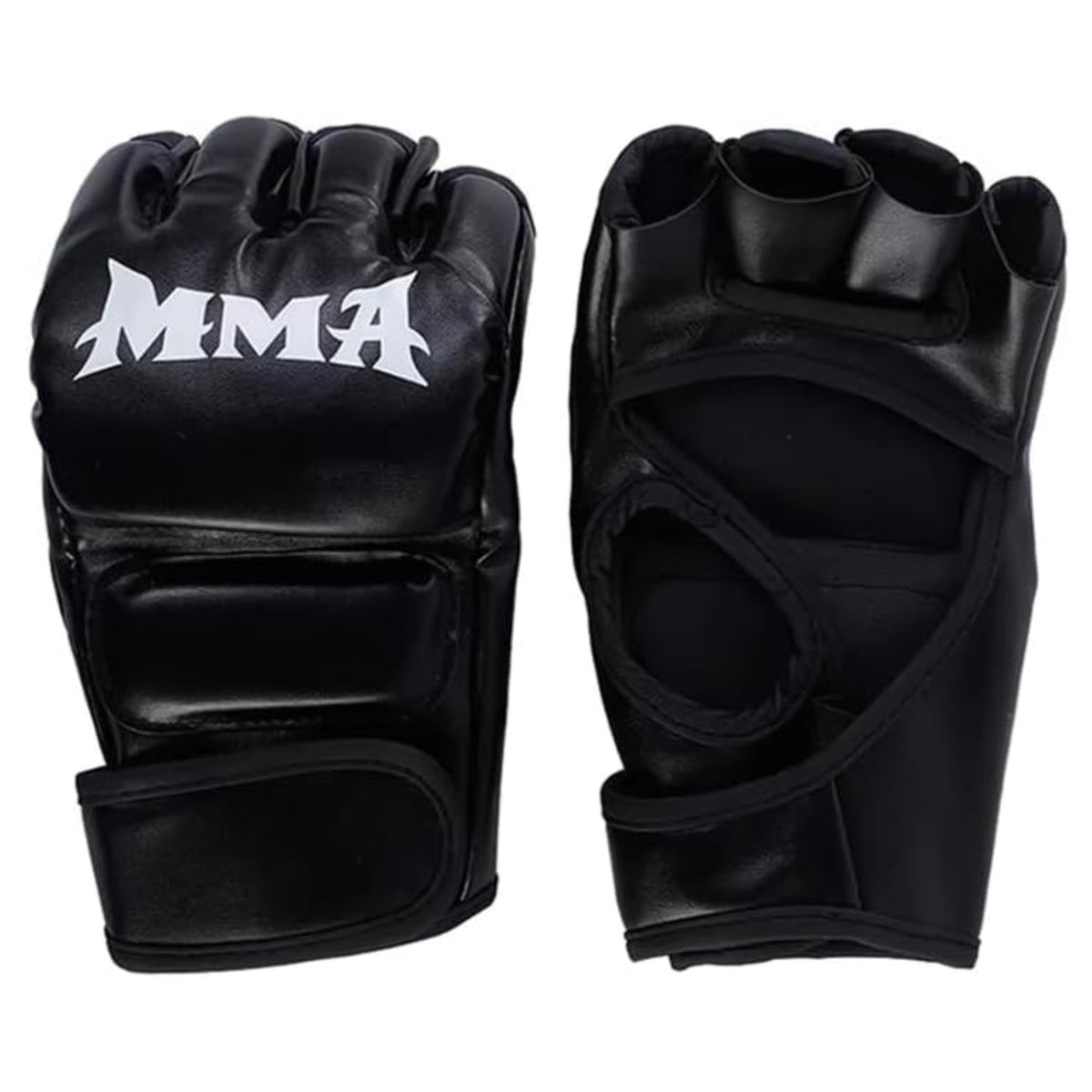 Boxing Gloves MMA Kickboxing Half Finger Training Gloves - High Impact & Ventilated