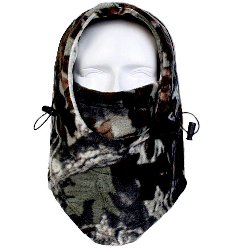 Heavyweight Fleece Balaclava Ski Mask for Men - Thermal Face Cover, Multiple Styles