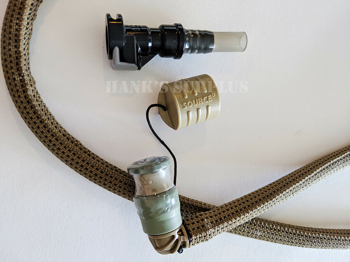 Military Hydration Replacement Tube with Storm Push-Pull Valve