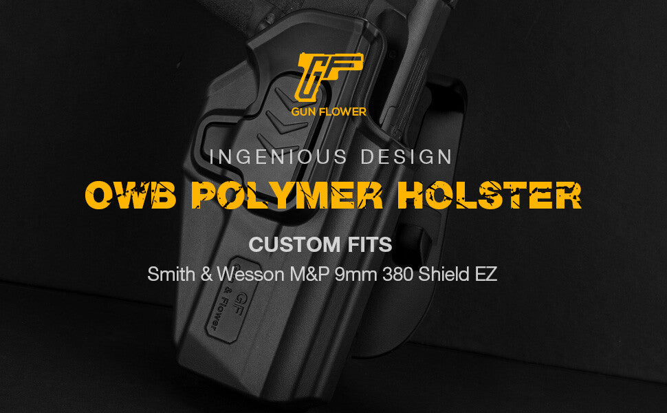 Holster for Smith & Wesson M&P Shield 380 EZ & 9mm EZ - Right Hand, Level II Retention