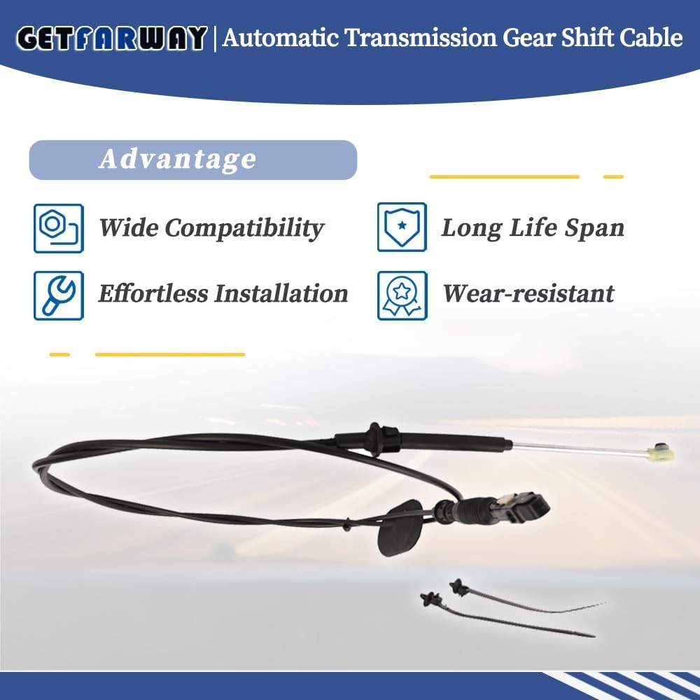 Automatic Transmission Gear Shift Cable Compatible with Chevrolet C1500