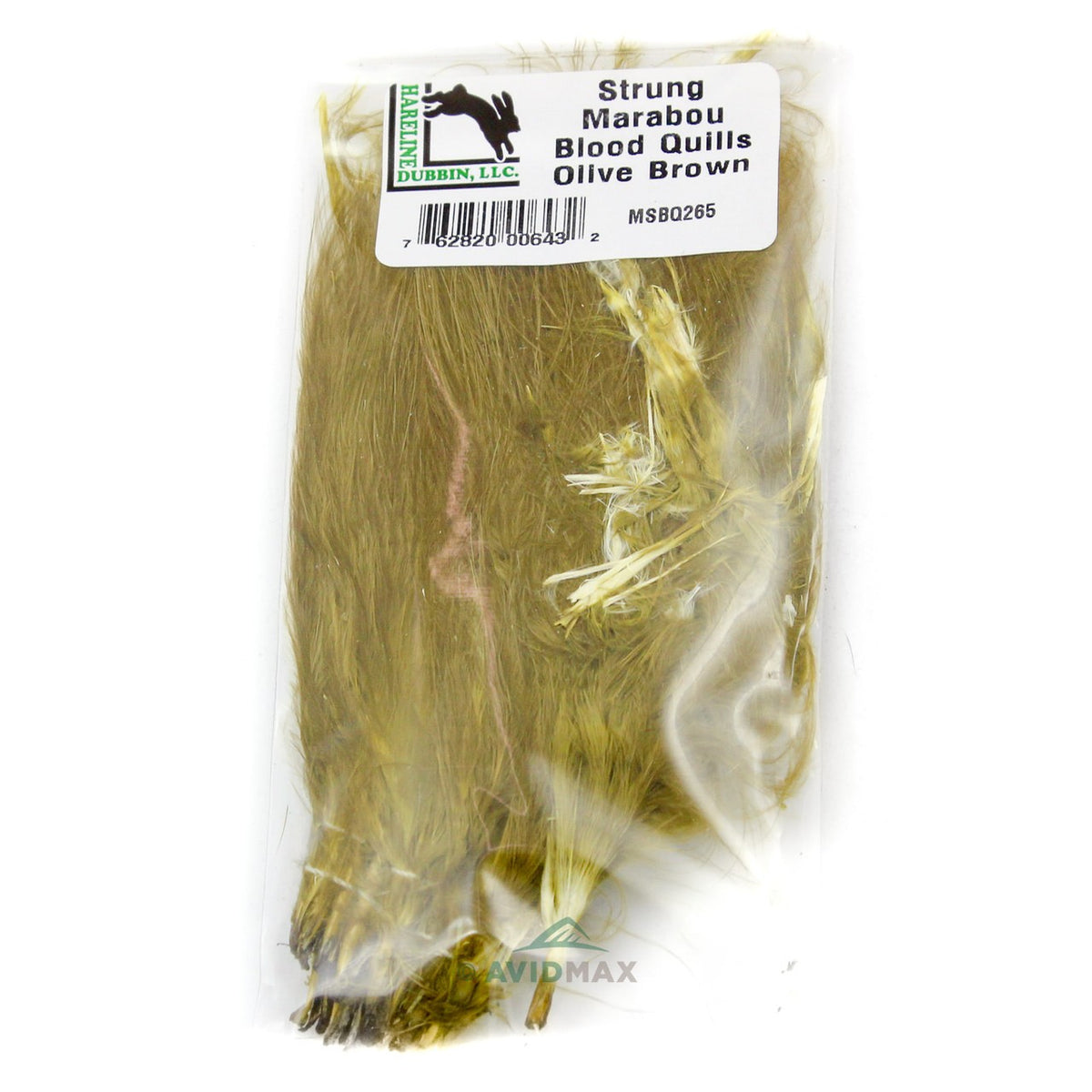 Marabou Strung Blood Quills for Fly Tying - Wide Color Range