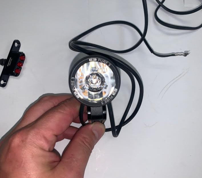 SUPERNOVA E3 Pure3 Bicycle Headlight and Tail Light Set - 6V DYNO