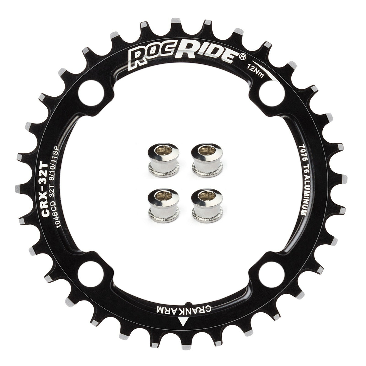 Bicycle Narrow Wide Chainring 104 BCD for 9/10/11 Speed - 30T or 32T Options
