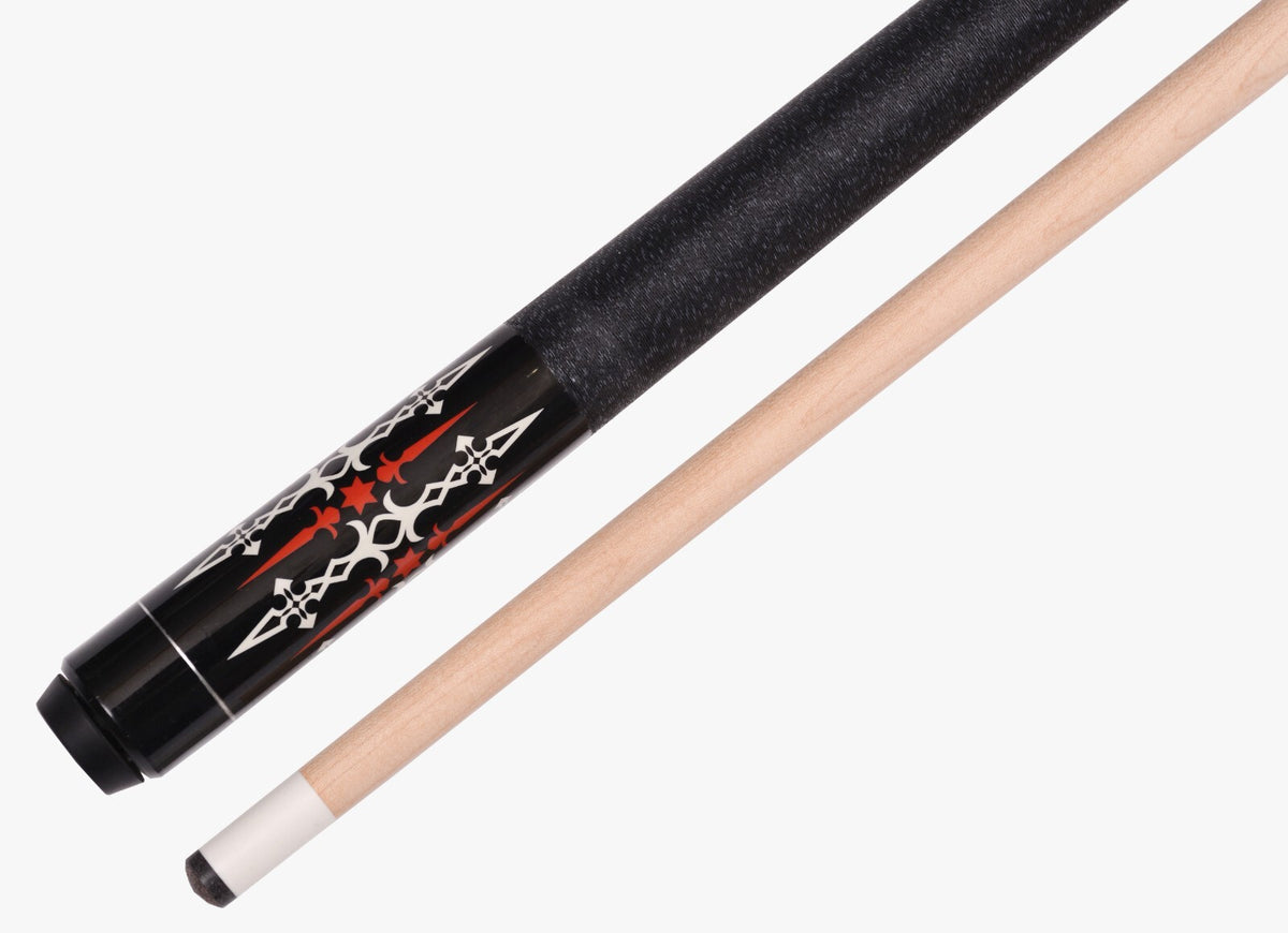 Short Maple Pool Cue Stick 48" 19 oz – Hardwood Canadian Maple, 5/16x18 Steel Joint