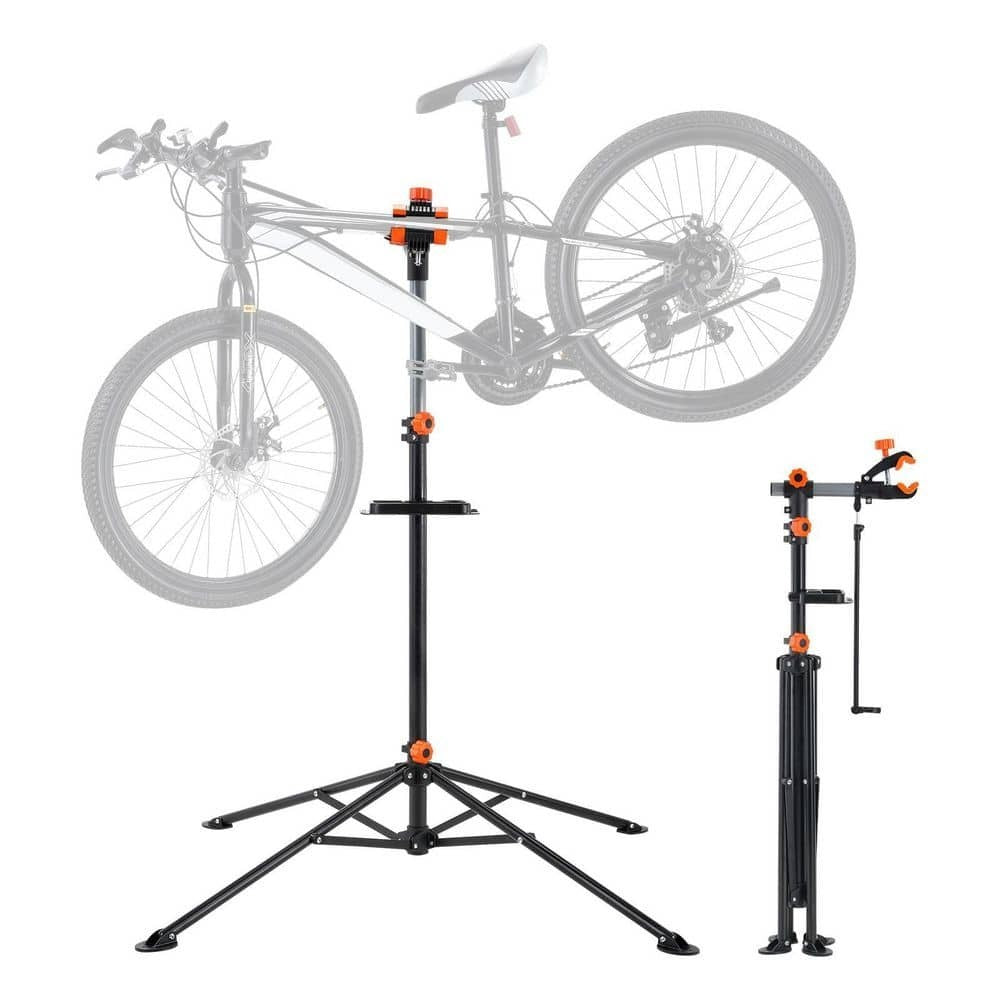 Heavy-Duty Bike Repair Stand 80 Lb Capacity - Adjustable Steel Bicycle Support