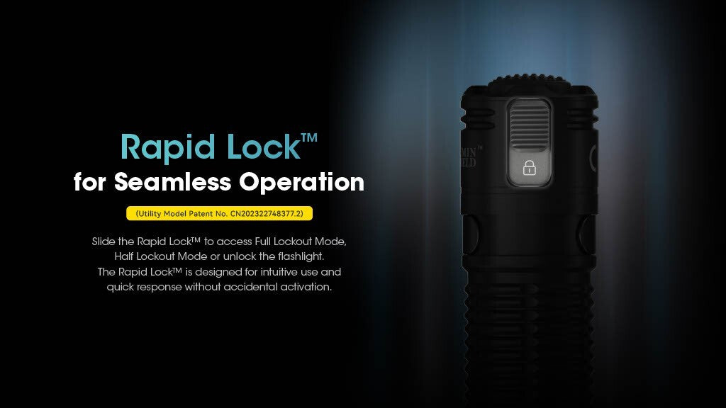 Rechargeable LED Flashlight 3500 Lumens USB-C Outdoor, EDC, Handheld Torch