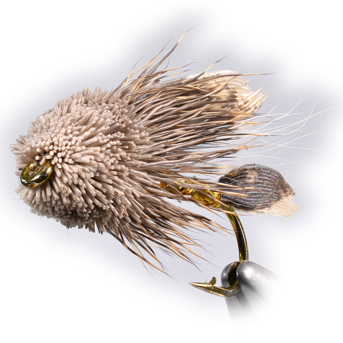 Fly Fishing Streamer Flies - Muddler Minnow Pattern, Assorted Sizes - 1 Dozen