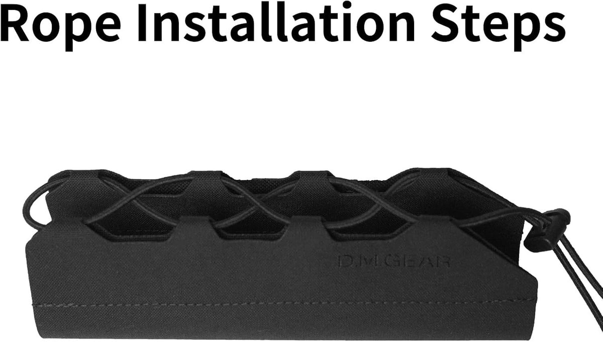 Heat Protection Rail Wrap Cover - 500D Nylon, Adjustable Fit for Various Rails