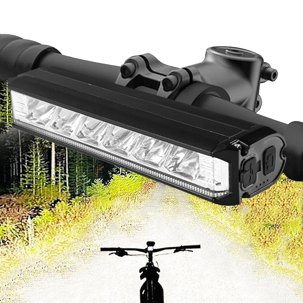 Rechargeable LED Bicycle Light Front Bike Lamp 1400 Lumens Waterproof
